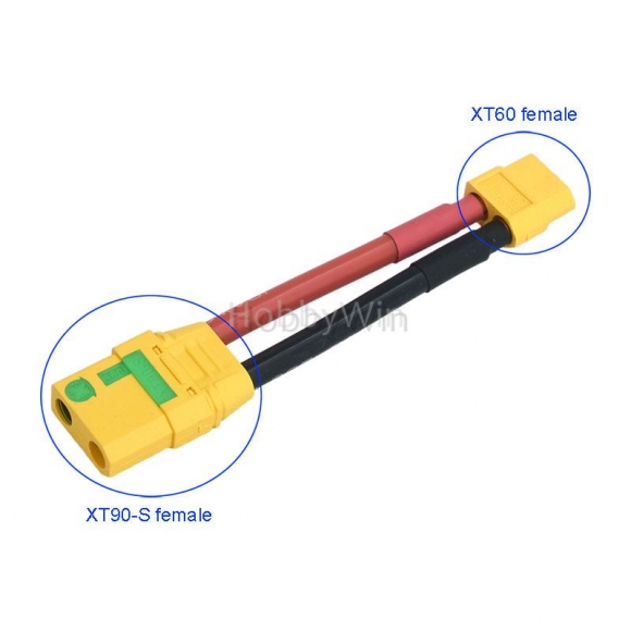XT60母头 转 XT90-S防打火母头