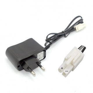 4.8V 250mA EU Charger EL-2P Male plug Positive to Round