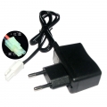 7.2V 250mA EU Charger EL-2P Male Plug Positive TO Square