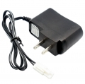 9.6V 250mA US Charger EL-2P male plug Positive TO Round