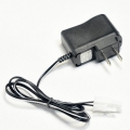 9.6V 250mA US Charger Big Tamiya male plug Positive TO Round