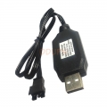 6.4V 1000mA USB Charger Cable SM-3P Nor Female Plug