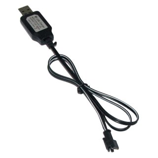 7.2V 250mA USB充电线 SM-2P 正向插头