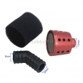 Red Aluminum Tapered Air Filter for 1 /10 RC Car