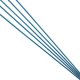 Blue Antenna Tube 380mm 5pcs