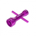 紫色 双头六角套筒 17mm /23mm