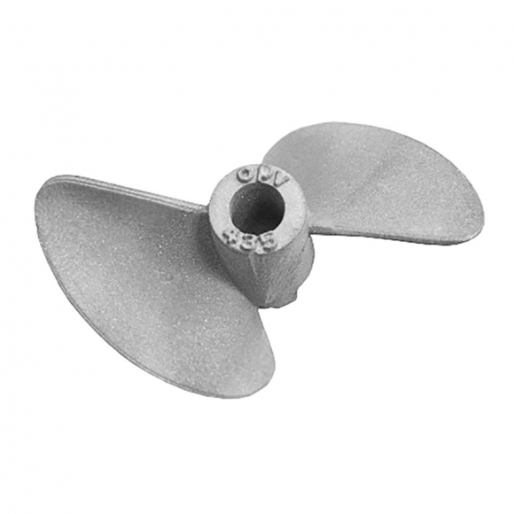 D35xP1.4 Aluminum Two-blade Propeller 4mm -435