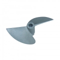 D70xP1.5 Aluminum Sandblasted Two blade Propeller -570