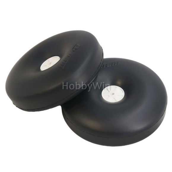 140mm Rubber Wheels 3mm Axle Hole