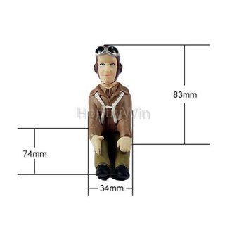 Dynam DYB-18 Pilot Statue 83x34x74mm