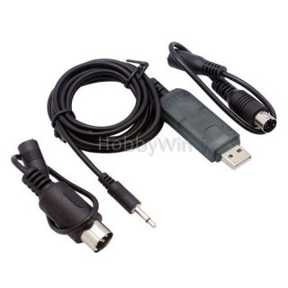 FlySky SM100 USB Simulator Cable Set