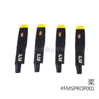 FMS part PROP001 Propeller 4 Bladed 17x9 V2