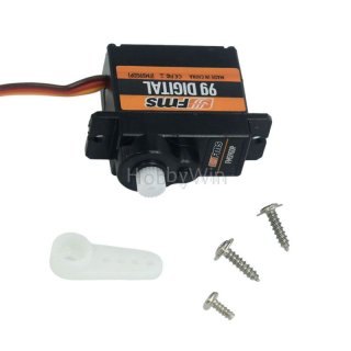 FMS SER004 9g Plasstic Gear Digital Servo Rev 460mm Wire