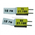 HBX part E121 Crystals FM 27MHz (TX & RX)