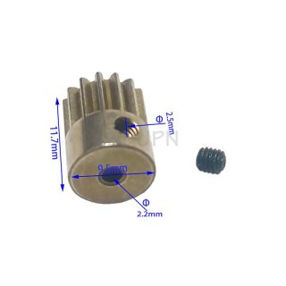 HBX part M16035BL Brushless Motor Pinion 14T