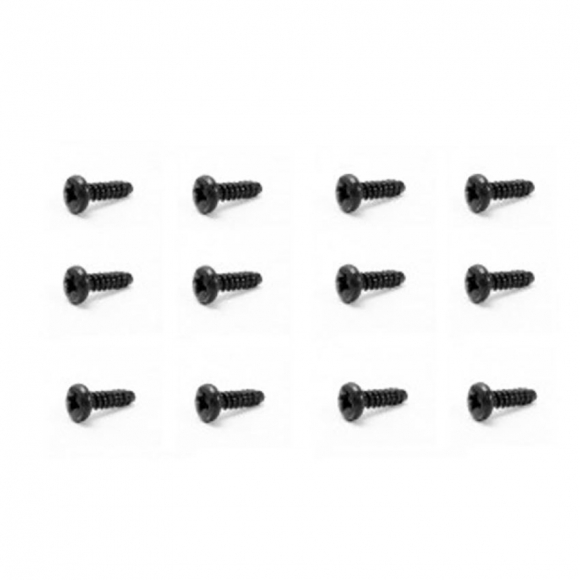 HBX part S002 Round Head Self Tapping Screw ST 3x12mm 12P