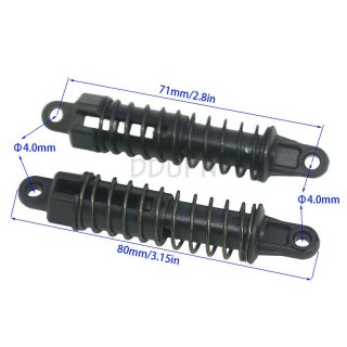HBX part 12609 -E2 Shocks Complete Rear 2P