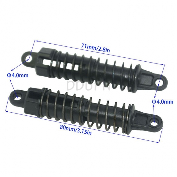 HBX part 12609 -E2 Shocks Complete Rear 2P