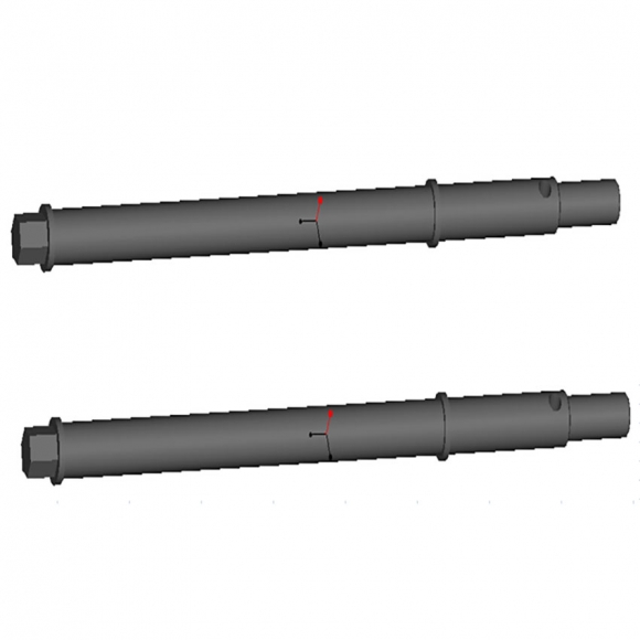 HBX part 12717 Rear Axle Shaft 2pcs