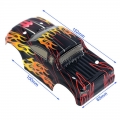 HBX part 24204 Truck Body -Black & Red 1P