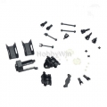 HBX part 25004R Motor Mount Battery Cover Dogbones Differential