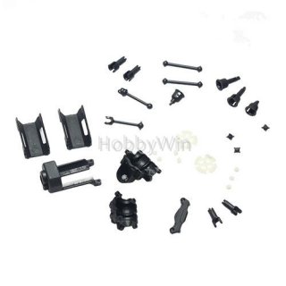HBX part 25004R Motor Mount Battery Cover Dogbones Differential