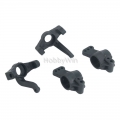 HBX part 69510 Steering Knuckles +Rear Hub Carriers