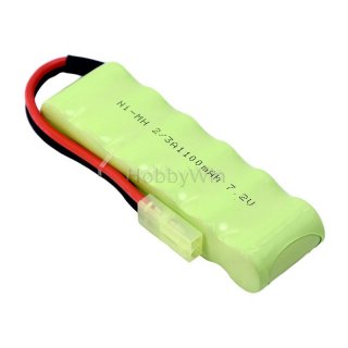 高速模型 配件28003 镍氢电池7.2V 1100mAh 绿色EL2P母端插头