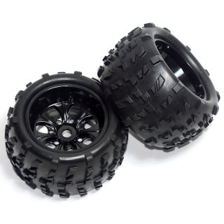 HSP part 62012K Wheel Complete Black Hub 2P