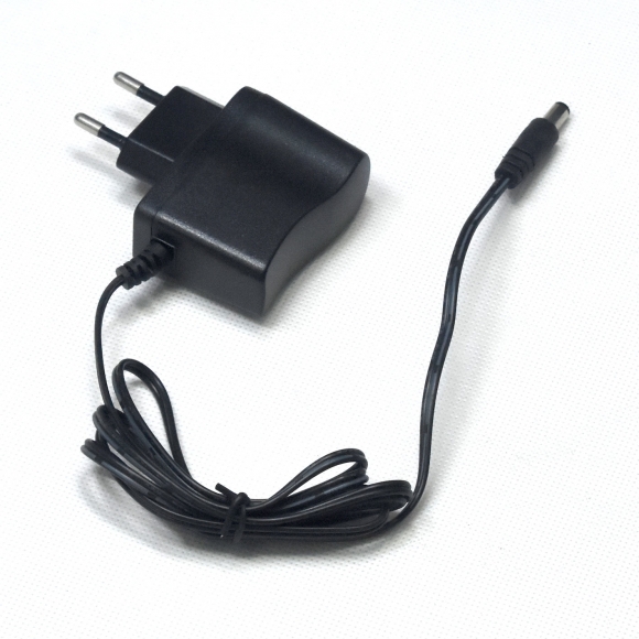 9V 500mA EU power adapter 5.5x2.1-2.5mm plug