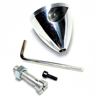 2 Blade Aluminum Spinner 44mm /1.75in for 4mm shaft motor
