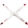 4 Bladed 10x7 Engine Wood Propeller White