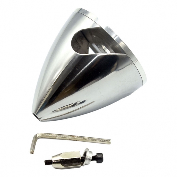 2 Blade Aluminum Spinner 3.25in /82mm for 8mm shaft Nitro Engine