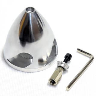 4 Blade Aluminum Spinner 2in /51mm for 6.3mm shaft Nitro Engine