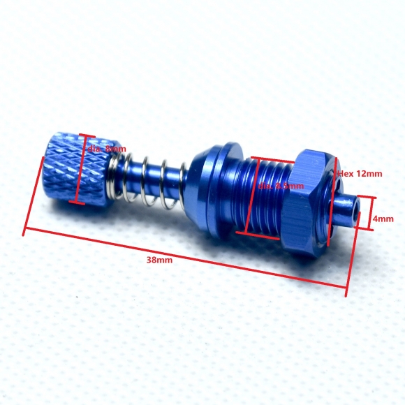 Blue Alumiunum Medium Revolving Canopy Mounting Lock