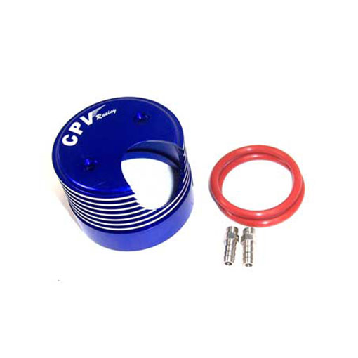 GP026 Gas Engine 26cc Heat Sink Blue - Click Image to Close