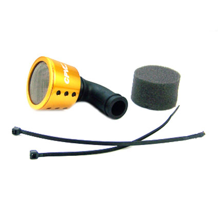 Golden Taper Aluminum Air Filter for 1/8 RC Nitro Car - Click Image to Close