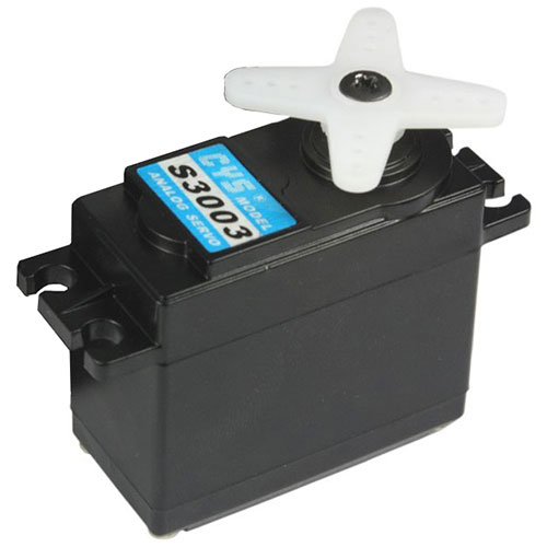 CYS MODEL S3003 Plastic Gear 3kg Analog Servo - Click Image to Close