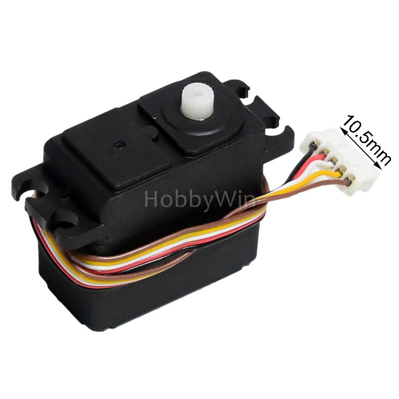 HBX part 12030 5- wire Steering Servo - Click Image to Close