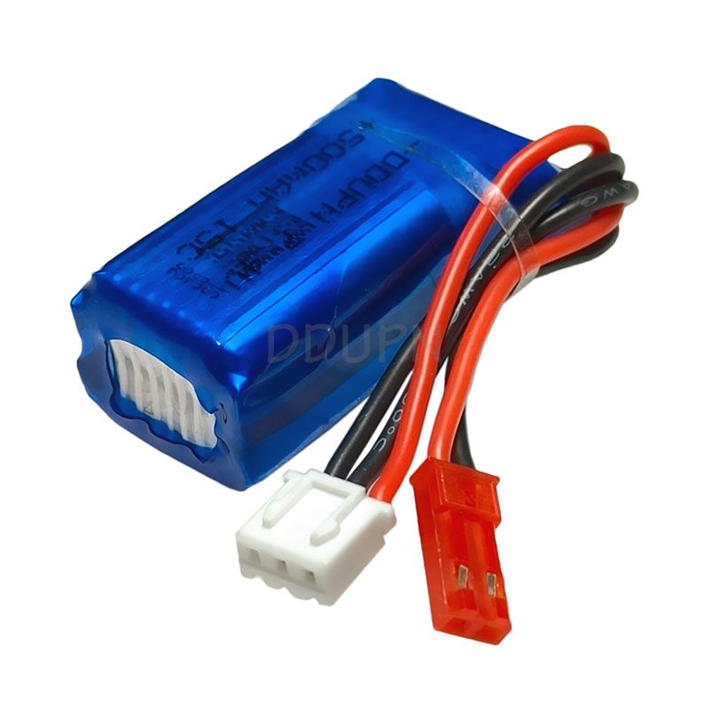 7.4V 2S 500mAh 15C LiPO Battery JST Plug