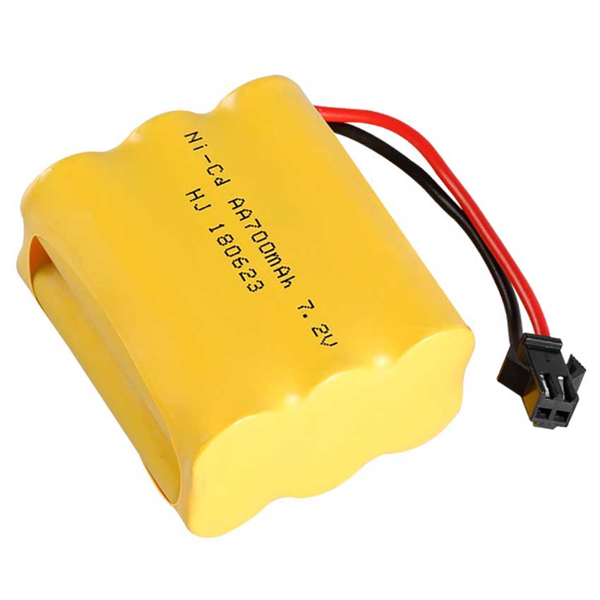 7.2V 700mAh NiCD Battery SM-2P plug - Click Image to Close