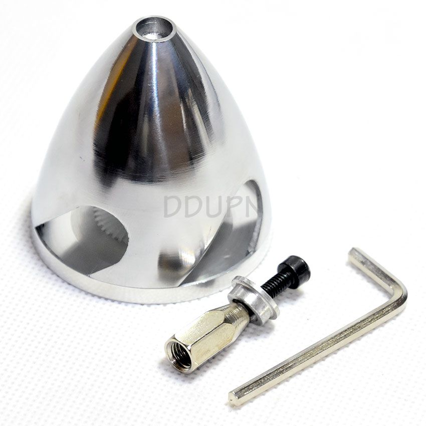 4 Bladed 1.25in /32mm Alloy Spinner for 5mm Shaft Nitro Engine